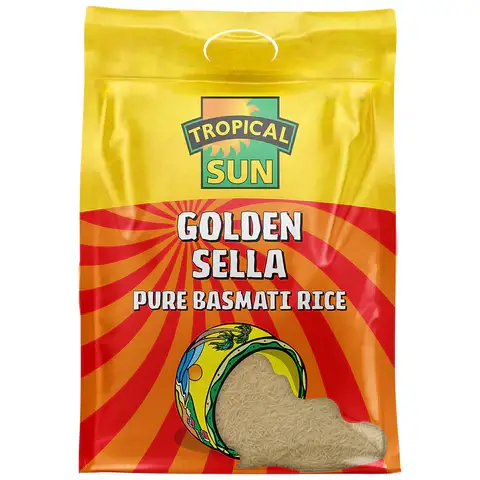 Basmati Rice - Tropical Sun Golden Sella (Red Bag)