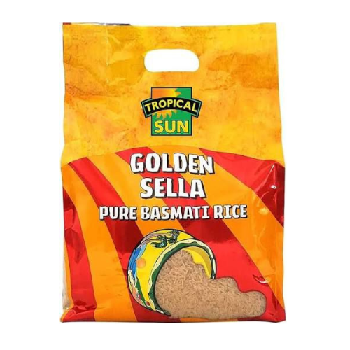 Basmati Rice - Tropical Sun Golden Sella (Red Bag)